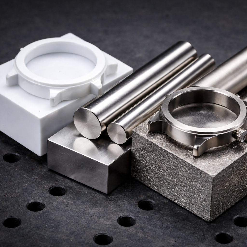 Watch case materials overview