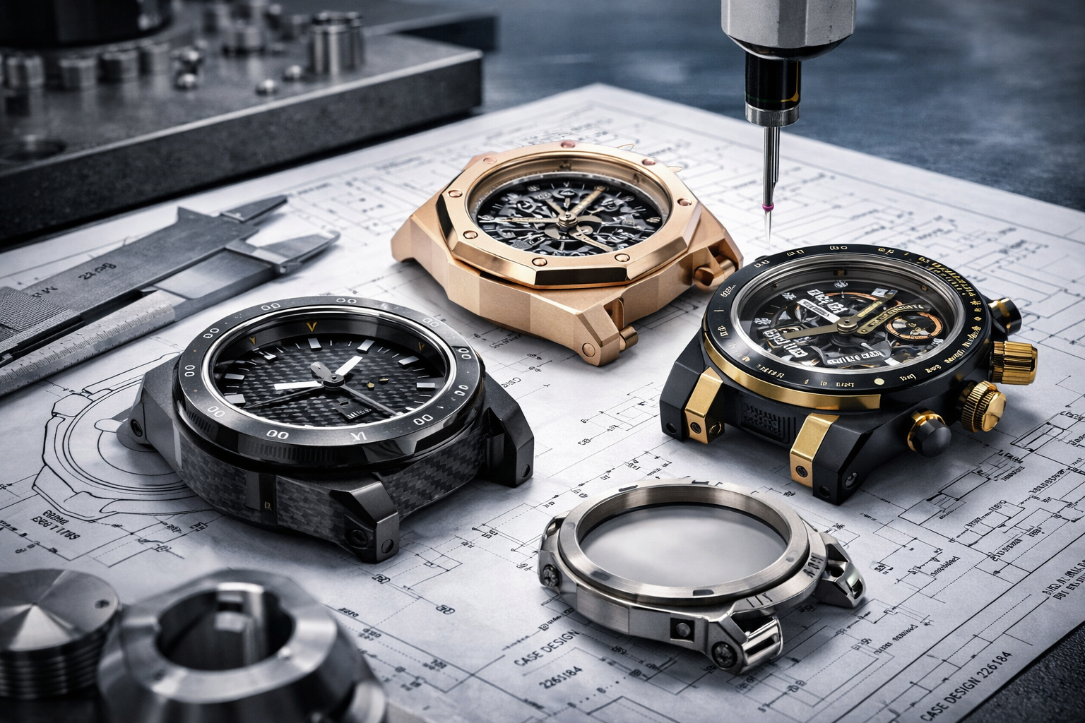 Custom watch case